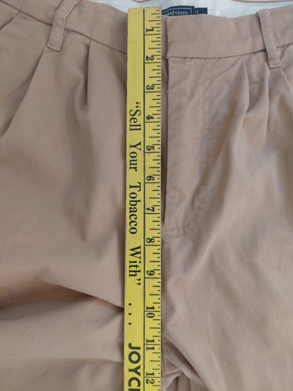 VTG Vineyard Vines Women's Wide-Leg Pants in Tan Sz 8 - Picture 8 of 10